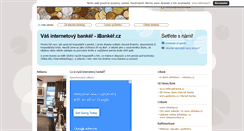Desktop Screenshot of ibanker.cz